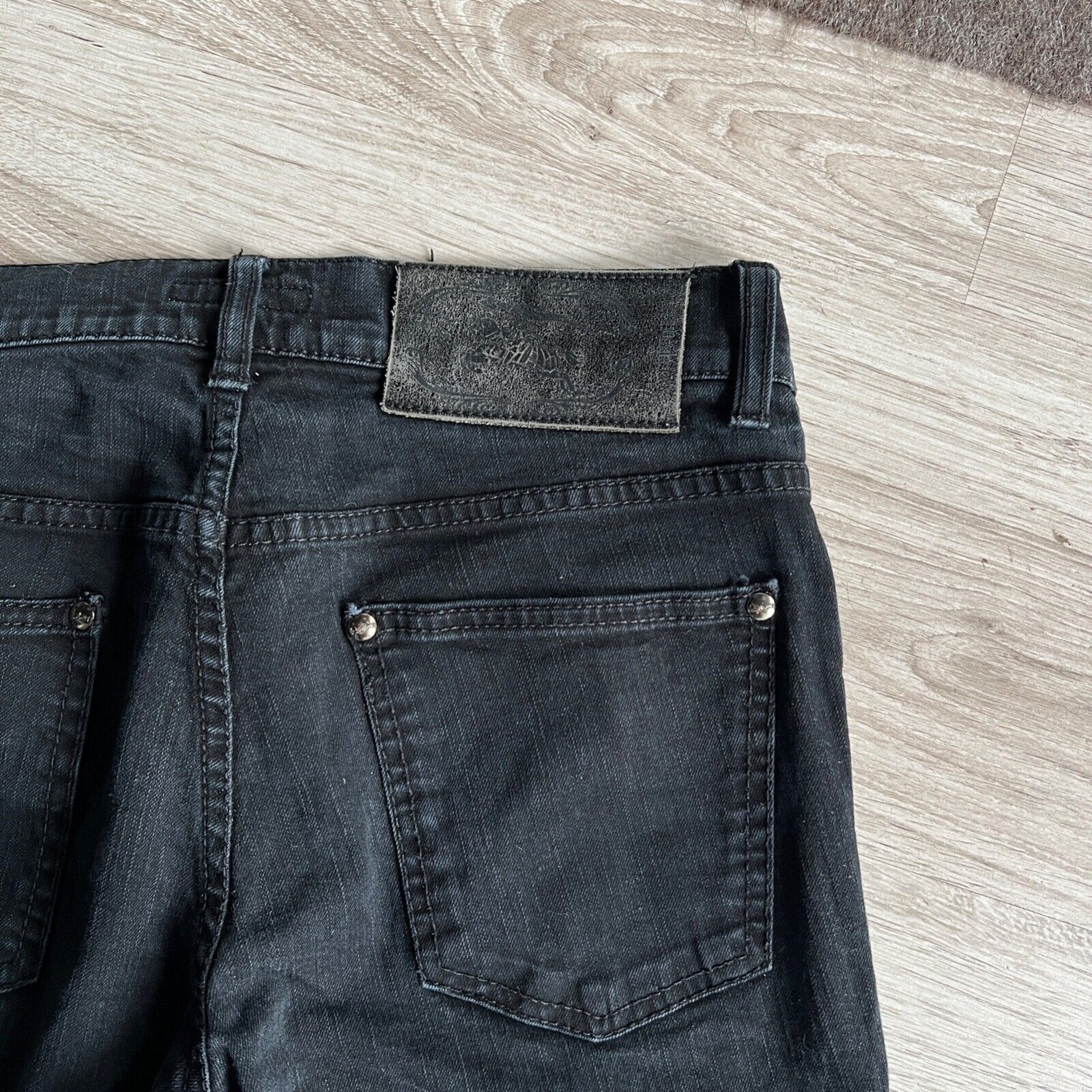 Burberry Burberry Skinny Black Elastic Denim Jeans 8737AC Size 28" / US 6 / IT 42 - 5 Thumbnail