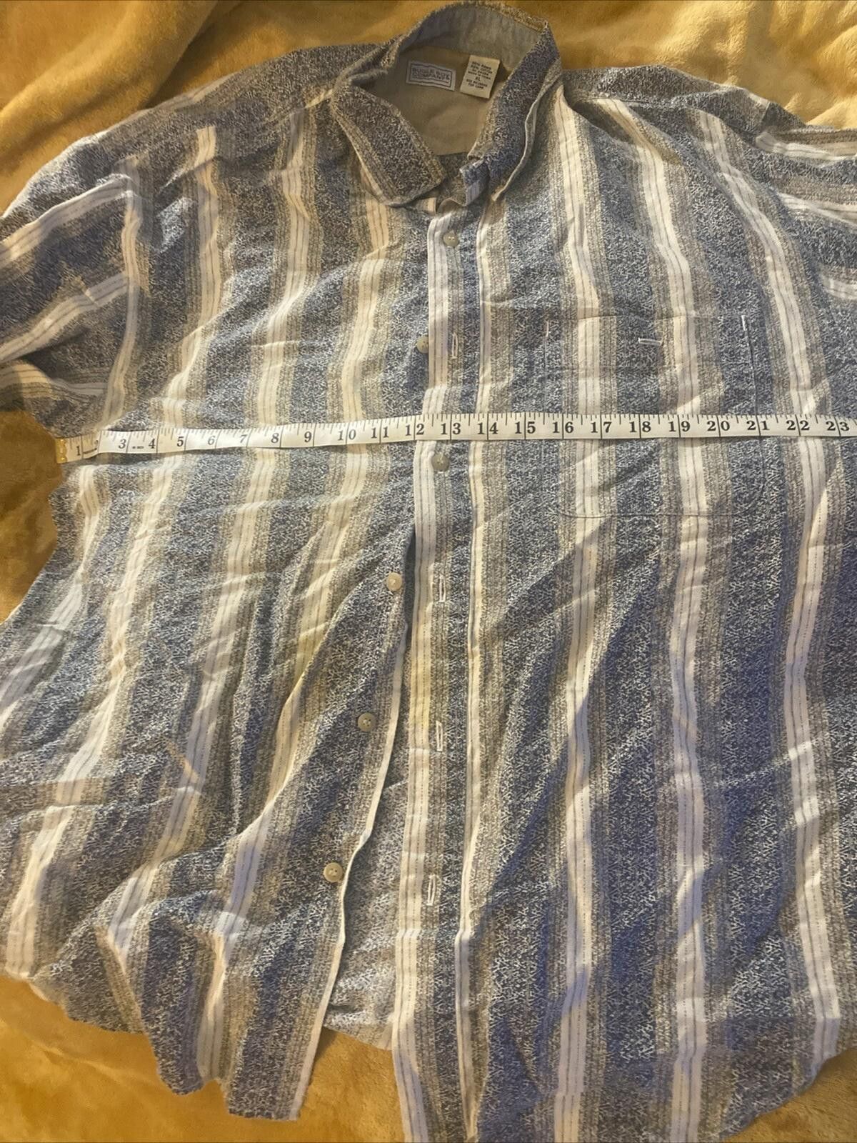 Bugle Boy Vtg Bugle Boy XL Striped Button Down Long Sleeve Shirt Size US XL / EU 56 / 4 - 3 Thumbnail