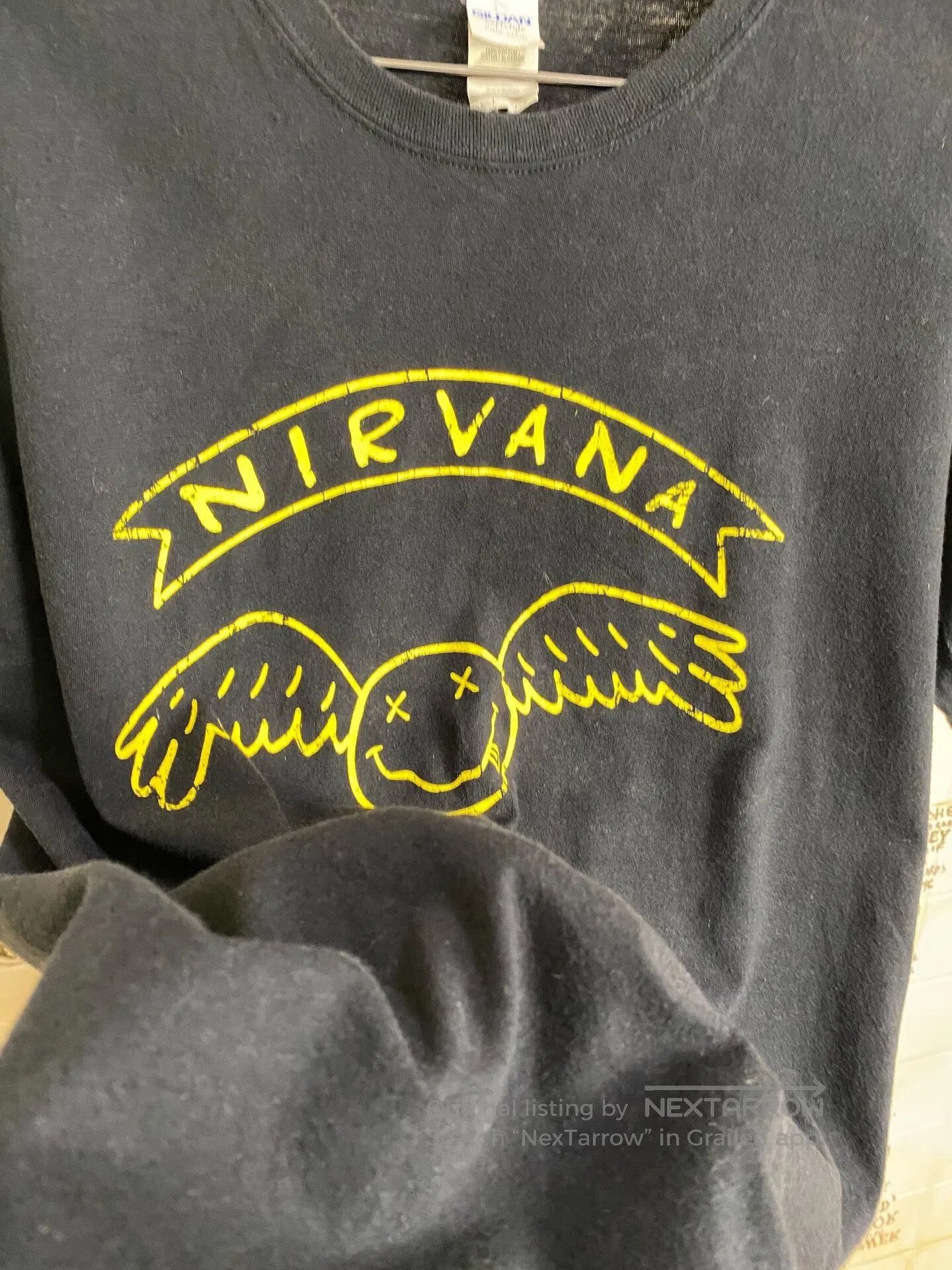 Gildan Nirvana Vintage Band T. Size US L / EU 52-54 / 3 - 6 Thumbnail