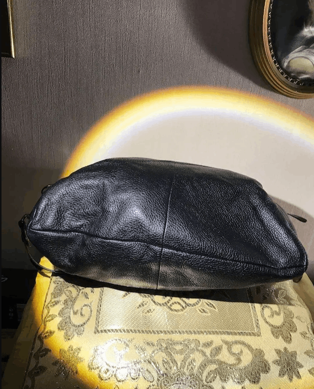 Kenneth Cole Vintage 90s Grunge Leather bag by Kenneth Cole Black Size ONE SIZE - 7 Thumbnail