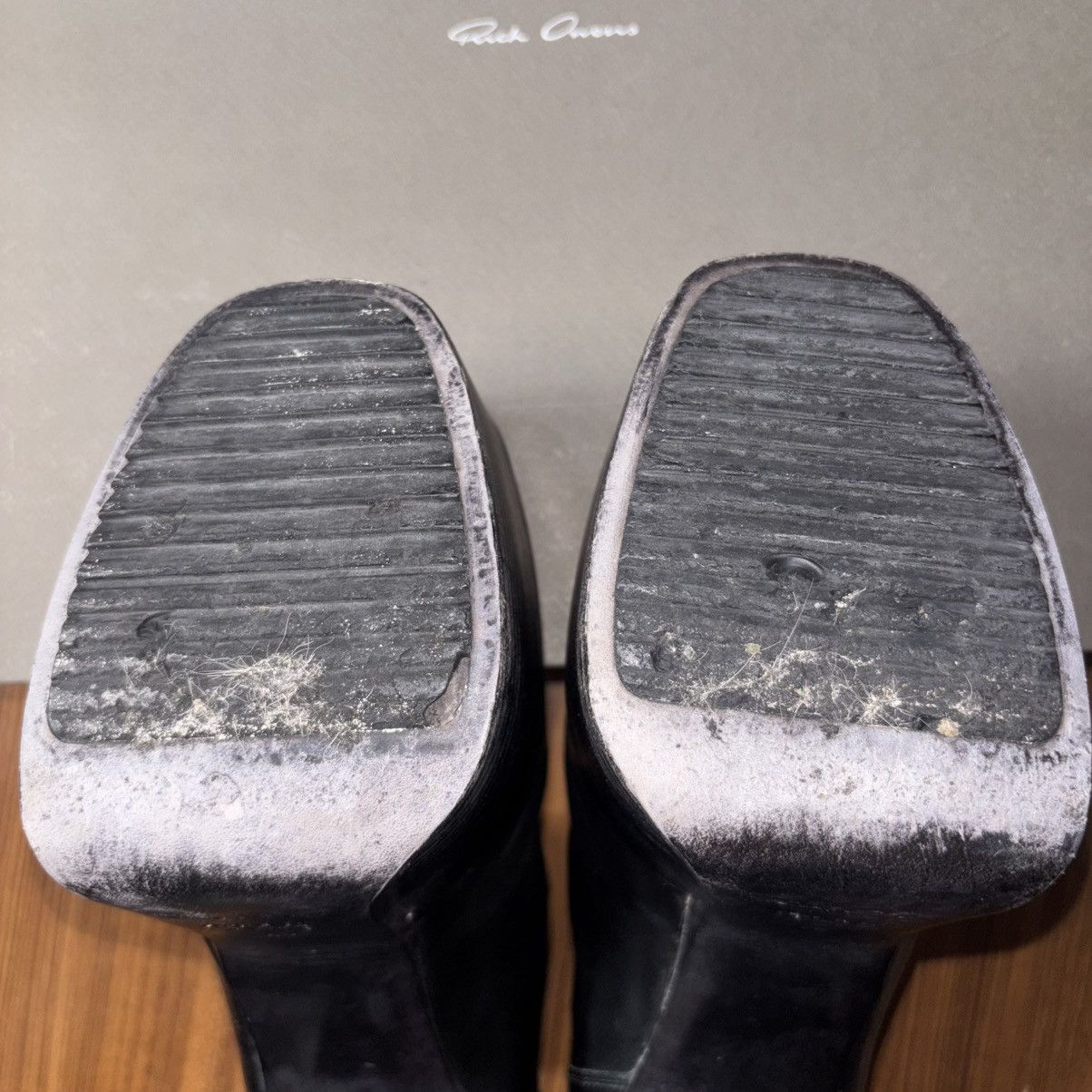 Rick Owens Rick Owens "FW19 Larry" Kiss Boots Size US 10 / IT 40 - 19 Thumbnail