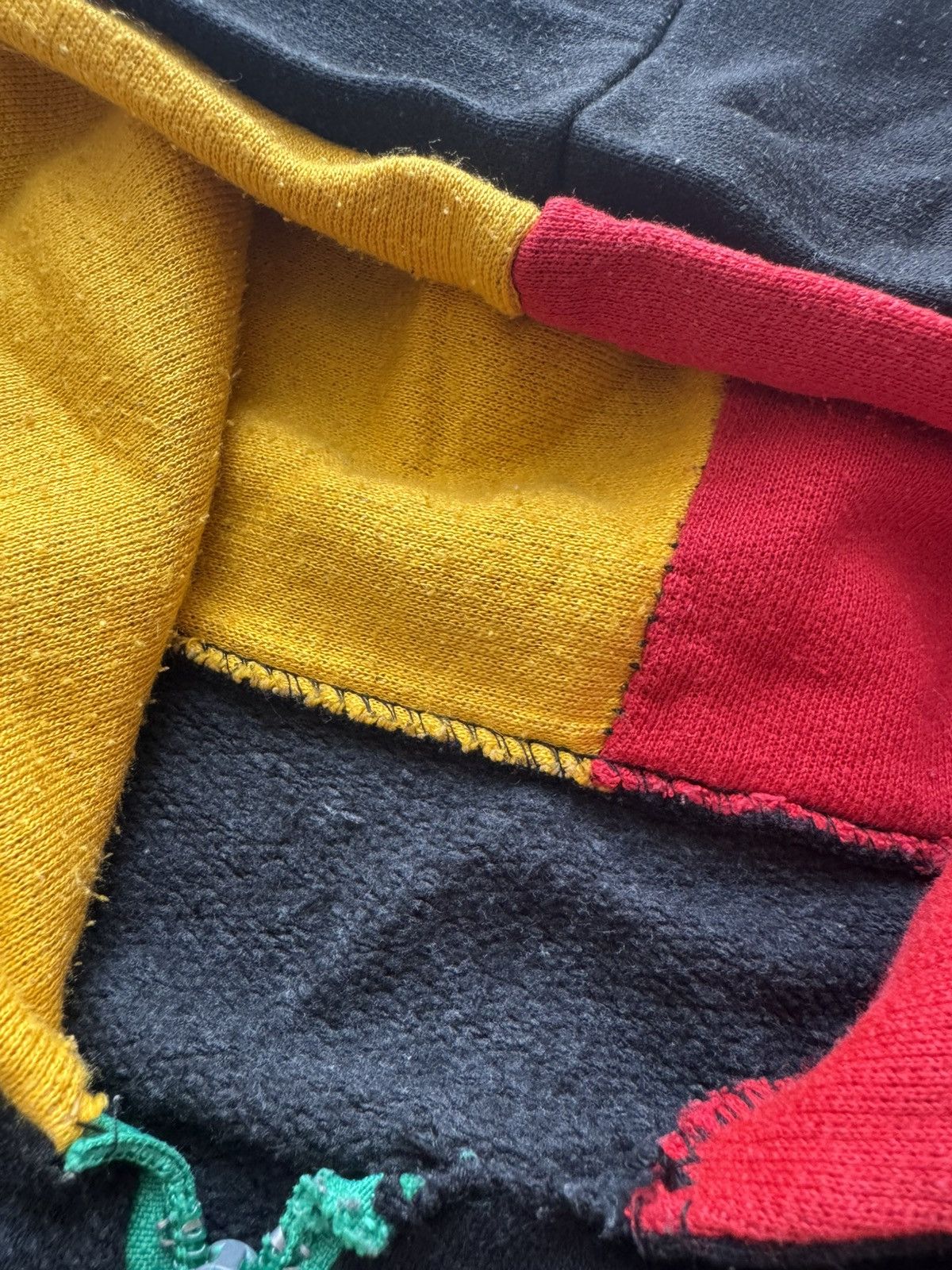 Bob Marley CRAZY Vintage Bob Marley Regge Big Face Knitted Zip Hoodie Size US M / EU 48-50 / 2 - 10 Thumbnail