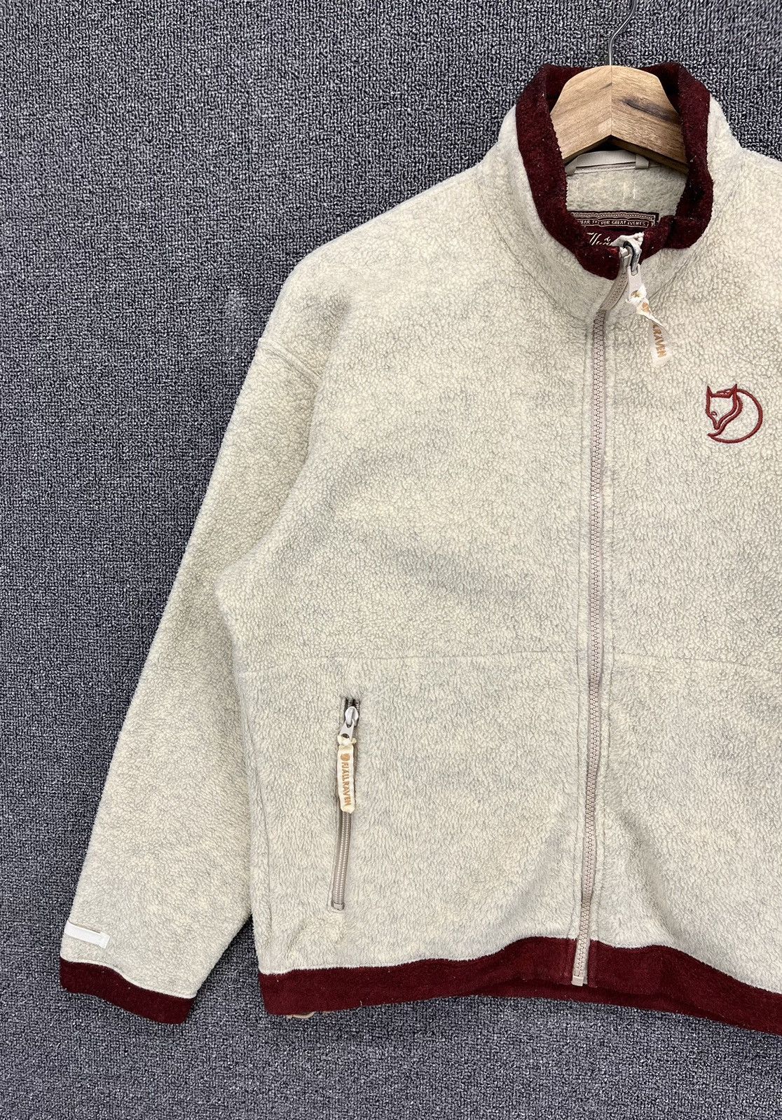 Fjallraven Vintage Fjallraven Rare Fleece Zip Up Jacket Size S / US 4 / IT 40 - 2 Thumbnail