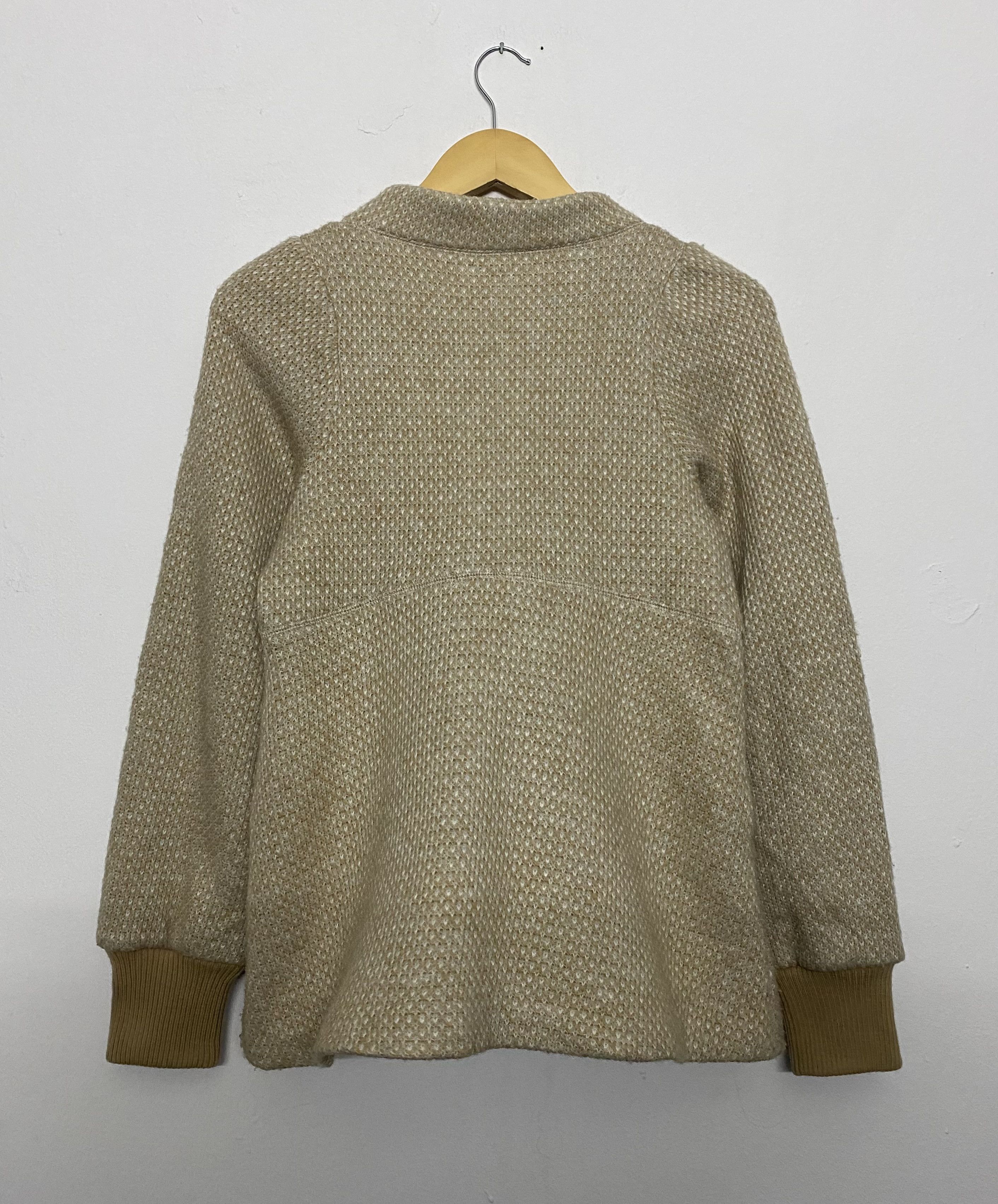 Tsumori Chisato TSUMORI CHISATO Wool Blend Stand Collar Cardigan Jacket Size S / US 4 / IT 40 - 2 Thumbnail