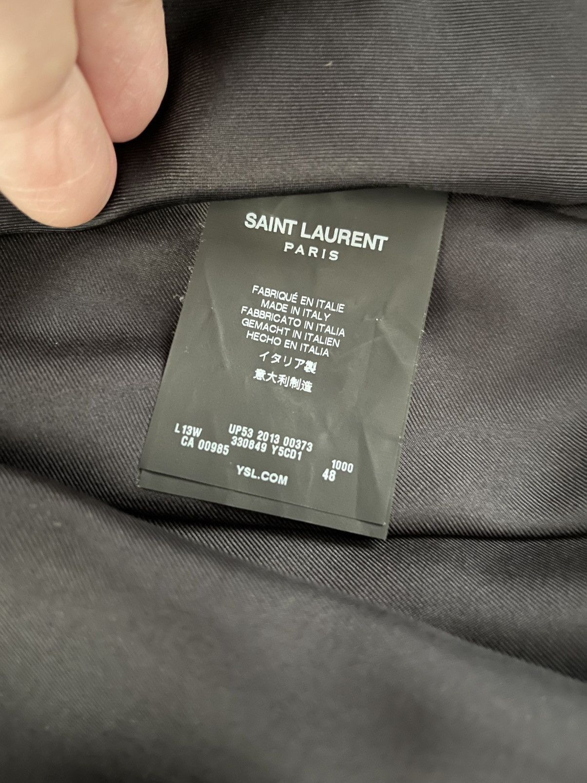 Saint Laurent Paris Saint Laurent Paris FW2013 western leather jacket Size US M / EU 48-50 / 2 - 3 Thumbnail