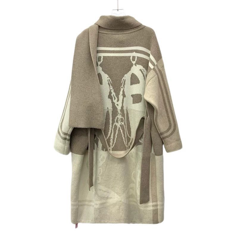 Hermes Hermes Colorblock Cashmere Knit Cardigan Jacket-2506 Size XS / US 0-2 / IT 36-38 - 2 Thumbnail