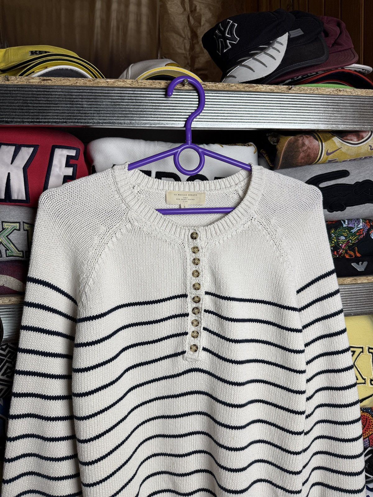 Sezane LA MAILLE SEZANE Crazy sweater jumper Size S / US 4 / IT 40 - 3 Thumbnail