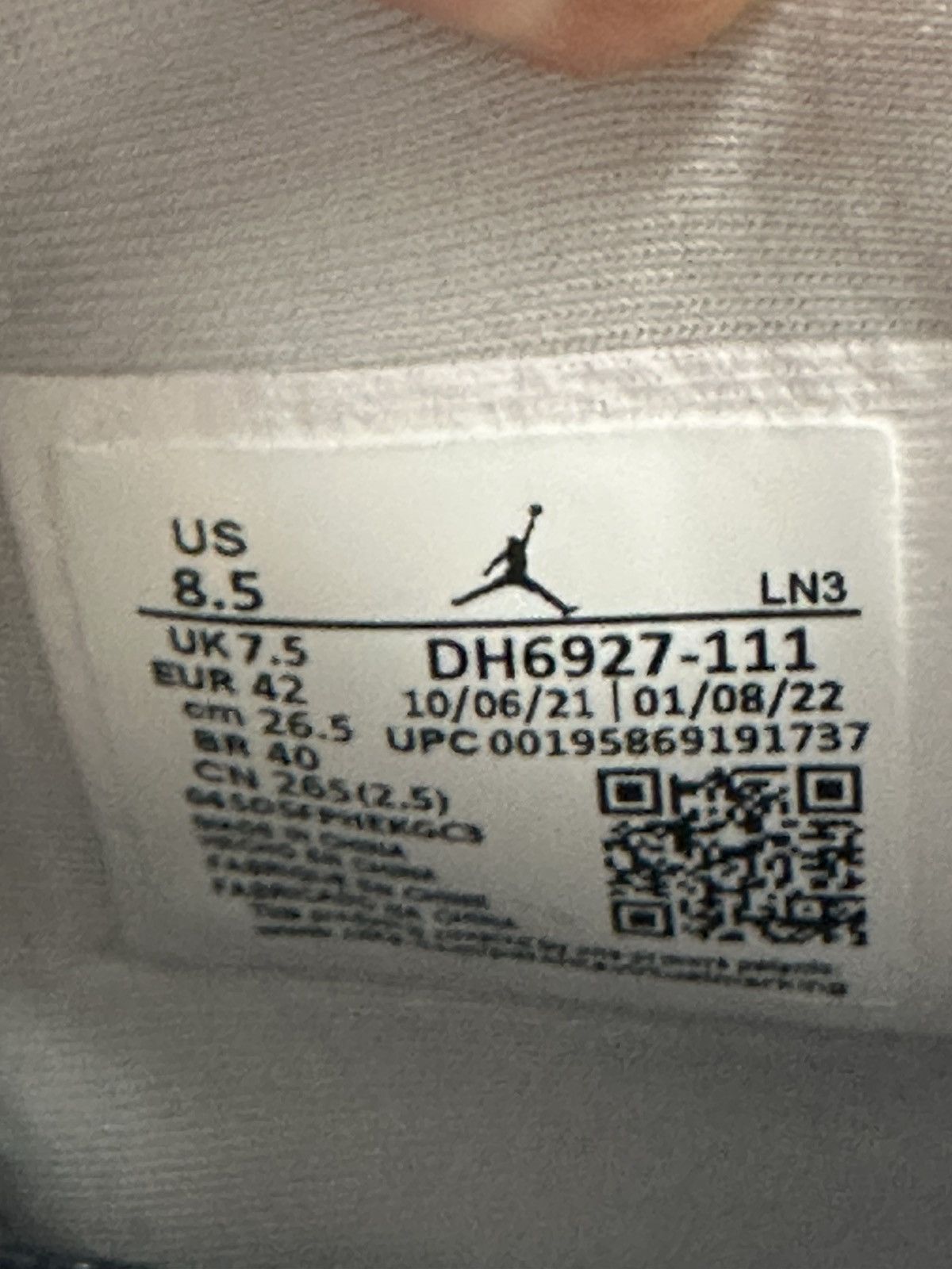 Jordan Brand × Nike Air Jordan 4 Military Black Size US 8.5 / EU 41-42 - 7 Thumbnail