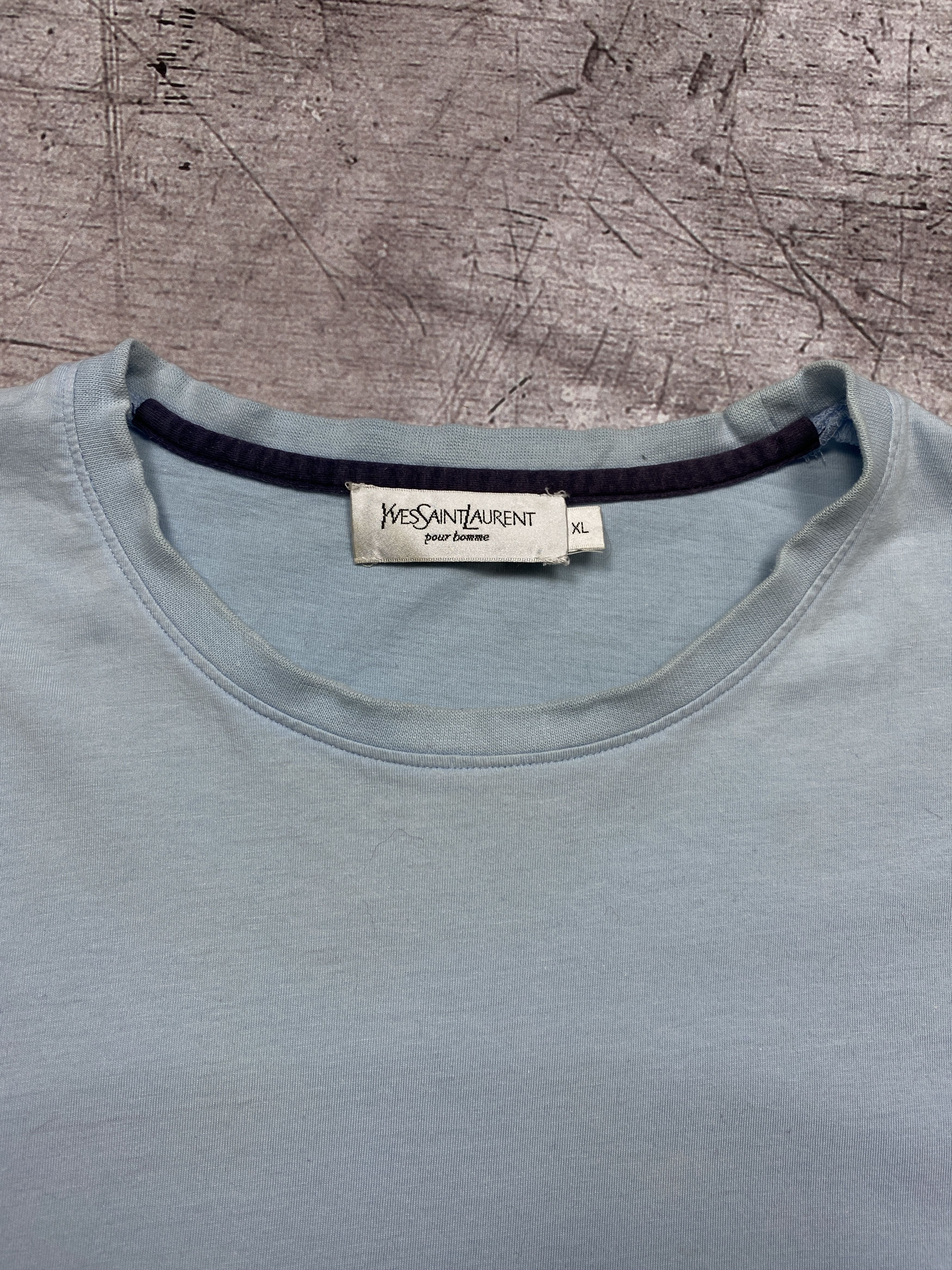Yves Saint Laurent Yves Saint Laurent vintage t-shirt YSL Size US XL / EU 56 / 4 - 4 Thumbnail