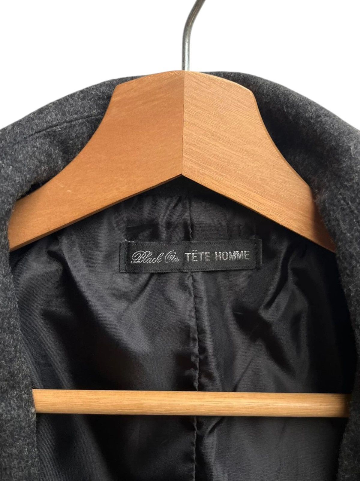 Tete Homme Black on Tete Homme Double Breasted Jacket Size US L / EU 52-54 / 3 - 11 Thumbnail