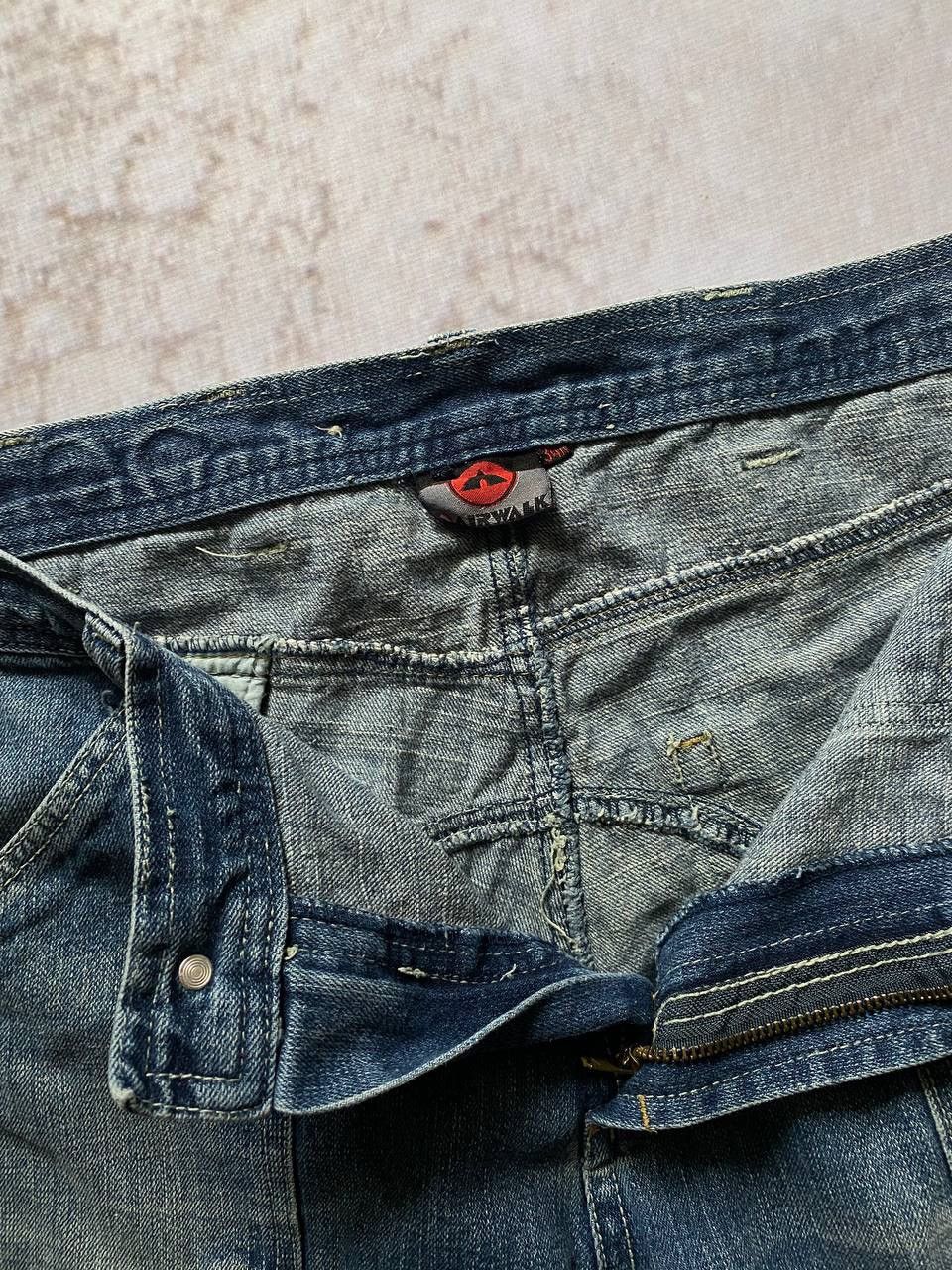 Airwalk Vintage Baggy Pants distressed Denim Jeans Y2k Hype Rare Size US 34 / EU 50 - 11 Thumbnail