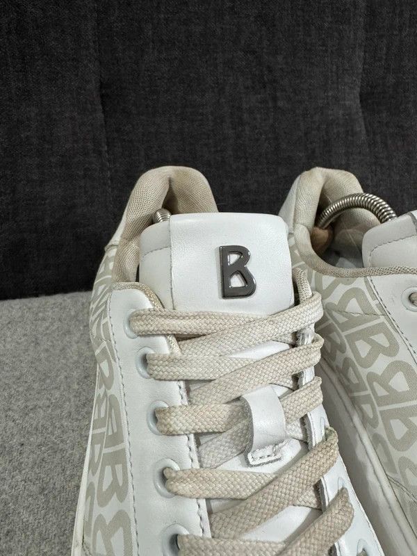 Bogner Bogner Milan Monogram White Leather Low Top Sneakers 42 Size US 9 / EU 42 - 6 Thumbnail