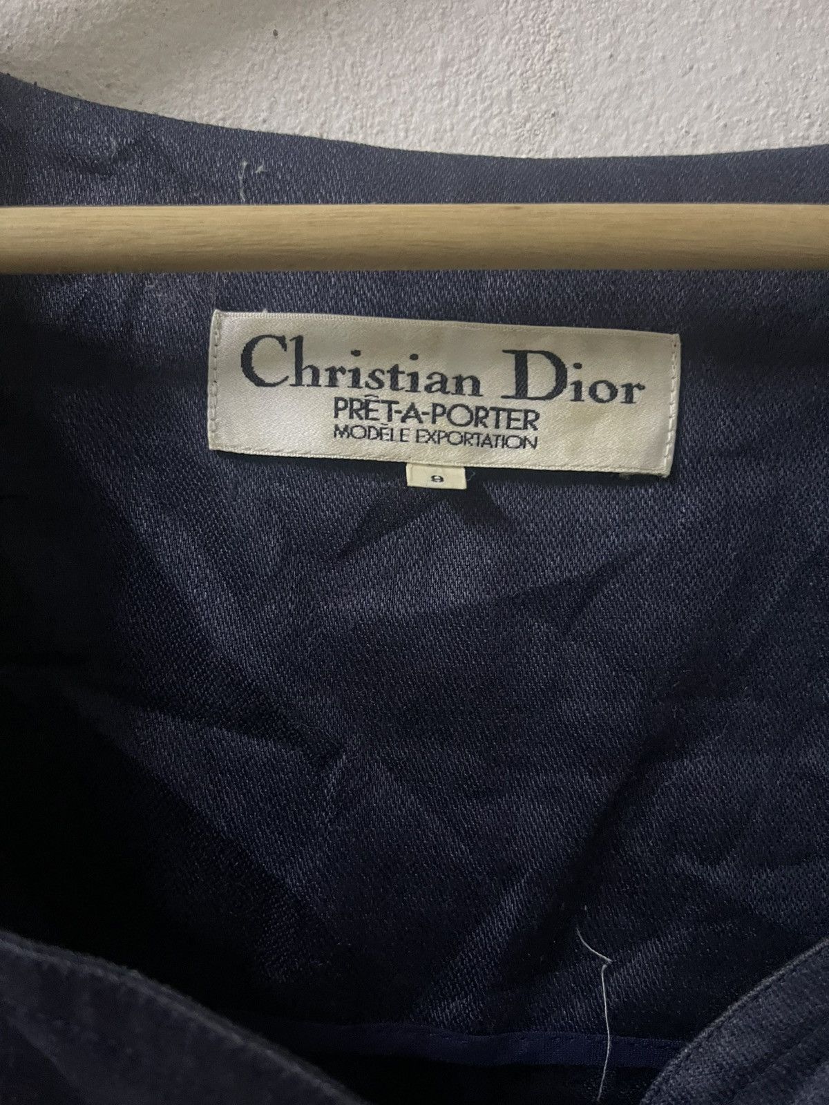 Christian Dior Monsieur Christian Dior Tank Top Sleeveless Shirt Embroidered Flora Size XS / US 0-2 / IT 36-38 - 7 Thumbnail
