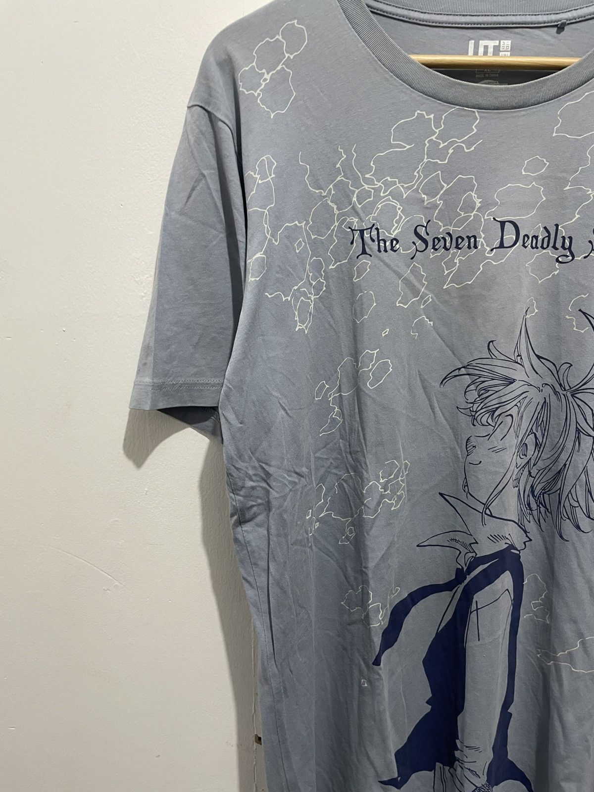 Beauty Beast × If Six Was Nine × Japanese Brand THE SEVEN DEADLY SINS ANIME POEM TEE Size US L / EU 52-54 / 3 - 2 Thumbnail