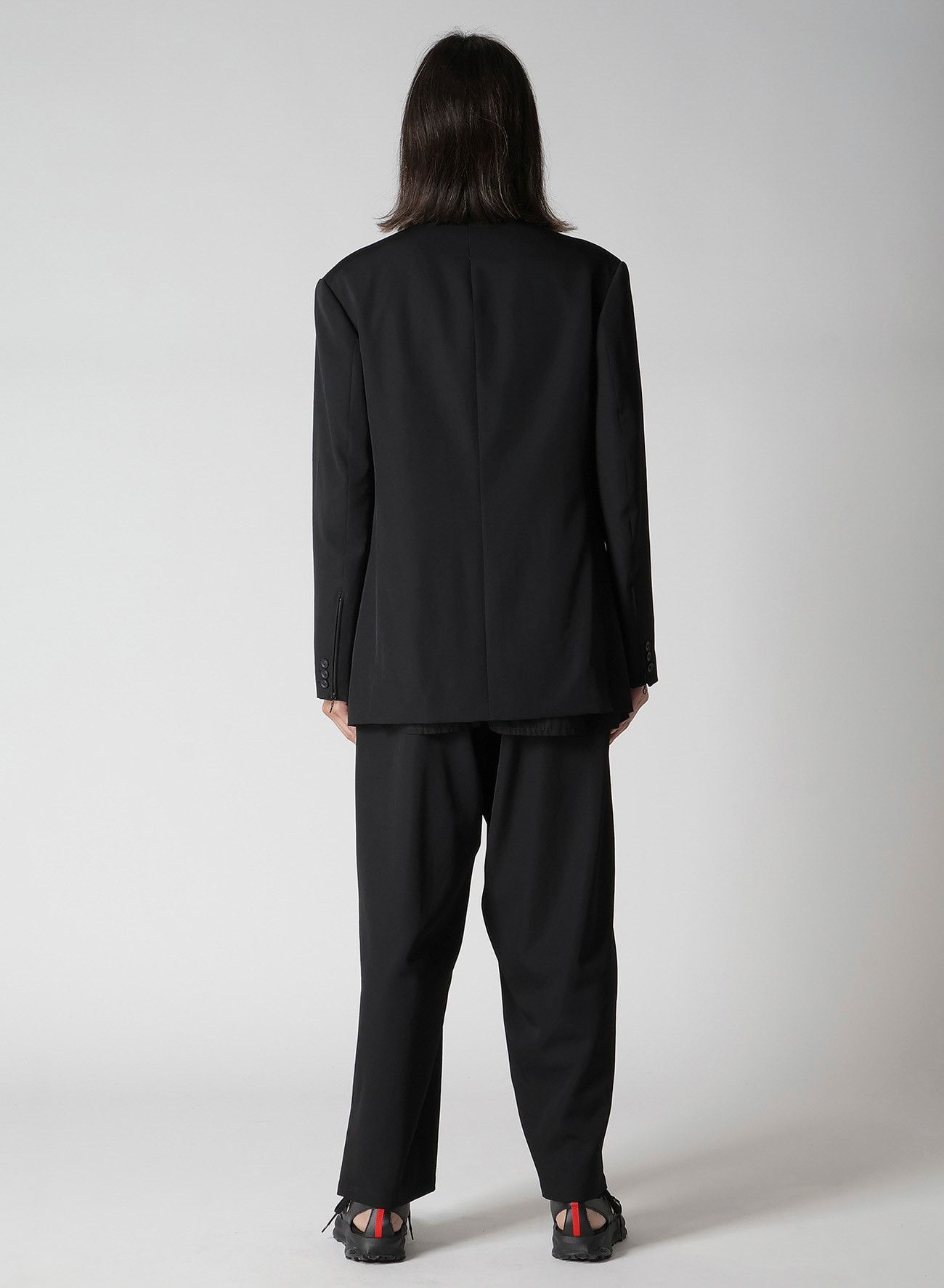 Yohji Yamamoto Yohji Yamamoto Pour Homme HOOK COLLAR 5 SINGLE JACKET BLAZER Size US M / EU 48-50 / 2 - 18 Thumbnail
