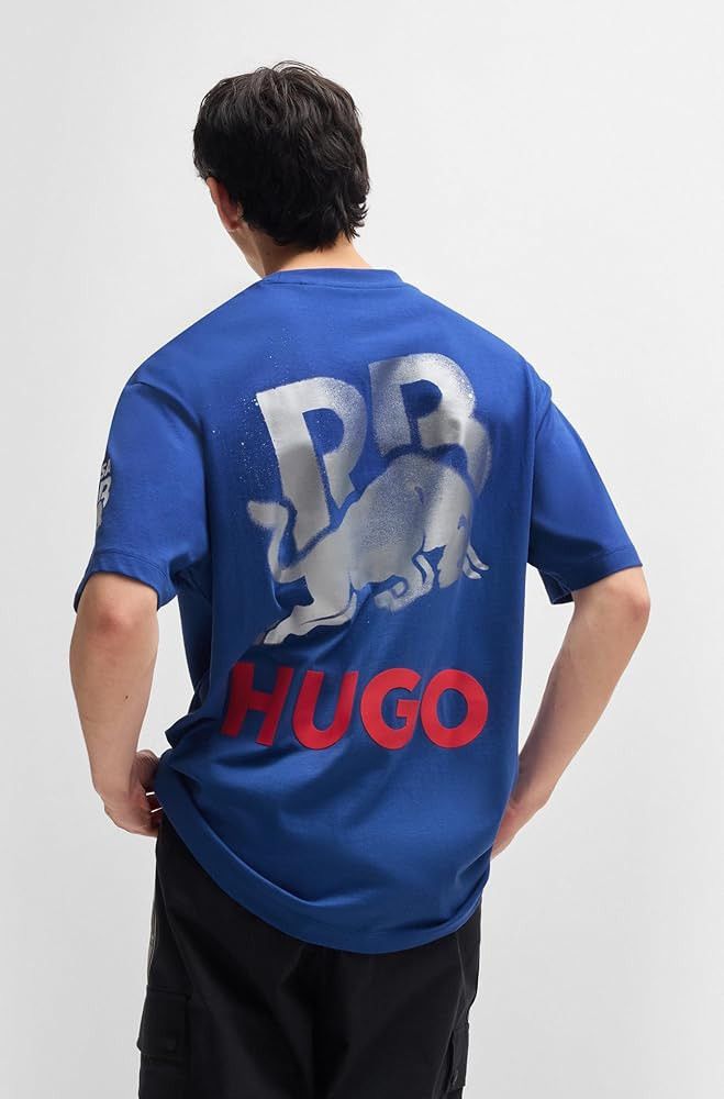 Hugo HUGO Red Bull Racing F1 Oversized T-Shirt Visa Cash App Size US M / EU 48-50 / 2 - 1 Thumbnail