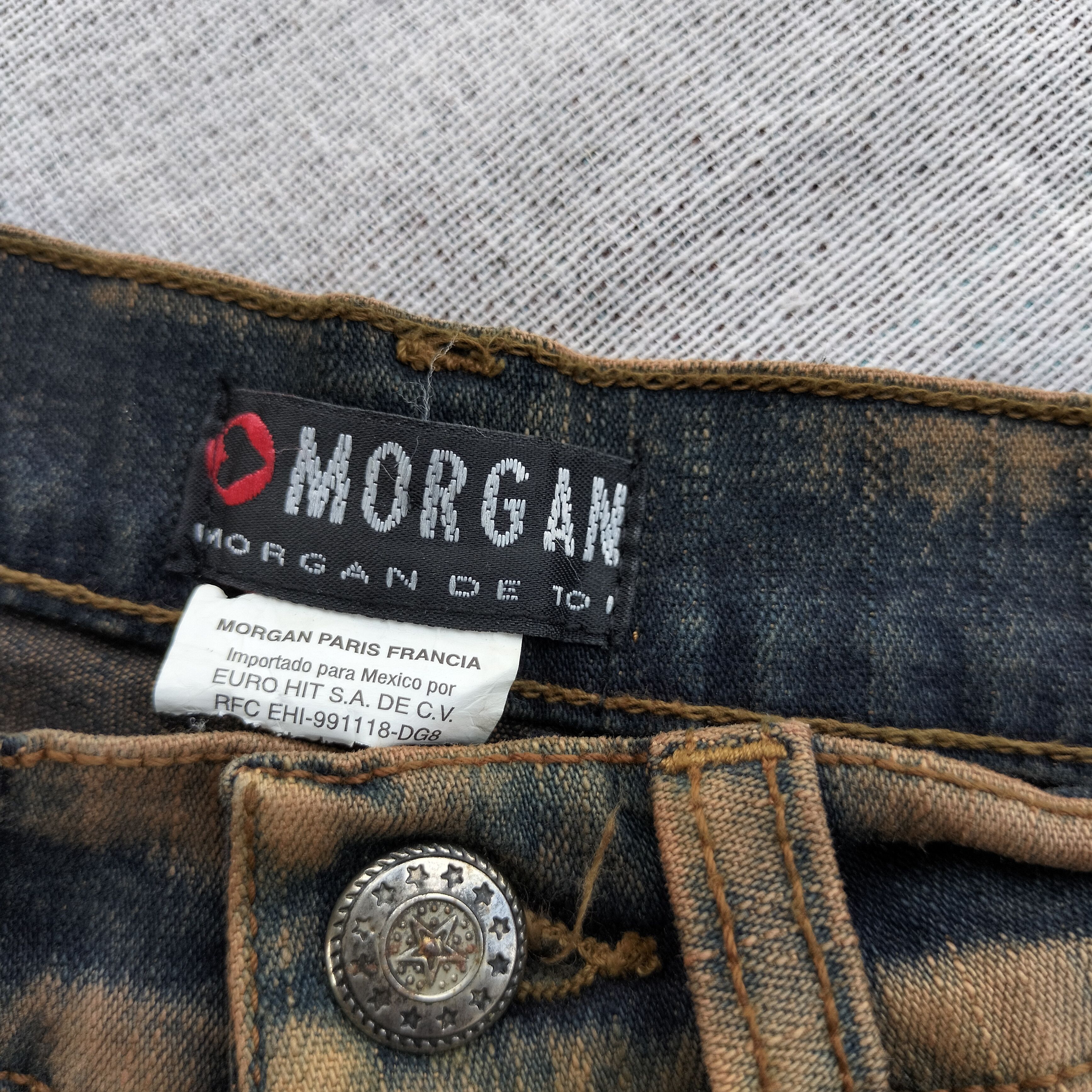 Morgan De Toi Morgan de to i mud wash flare jeans Size 25" / US 0 / IT 36 - 8 Thumbnail
