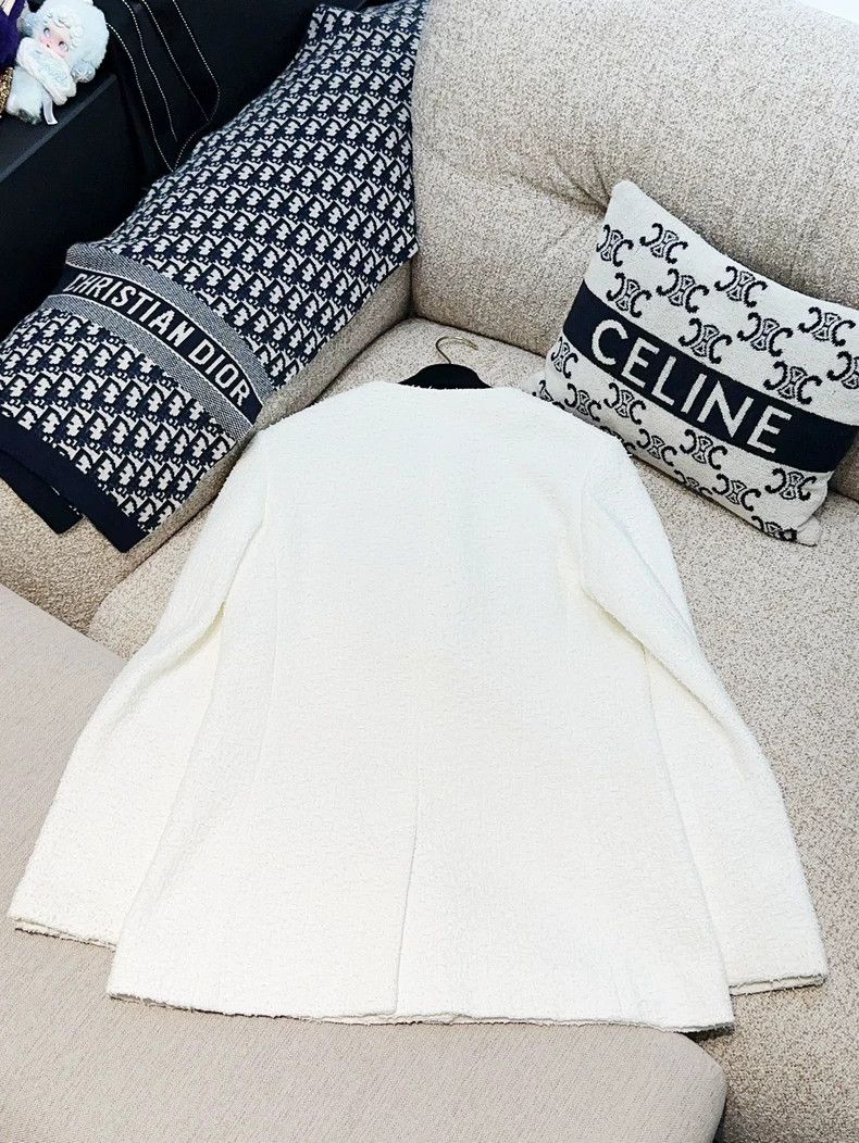 Chanel Chanel 23S spring and summer white classic round-neck whit Size XS / US 0-2 / IT 36-38 - 3 Thumbnail