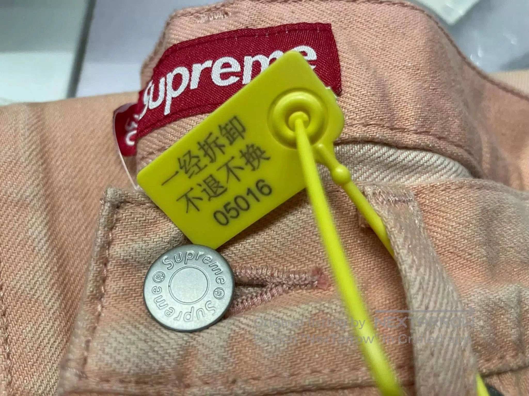 Supreme Supreme FW25 Distressed Star Loose Jean. Size US 30 / EU 46 - 6 Thumbnail