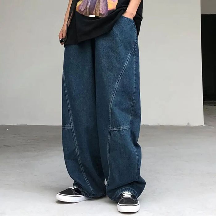 Vintage Blue Vintage Pynk Y2k Gothic Opium Baggy Jeans | Grailed