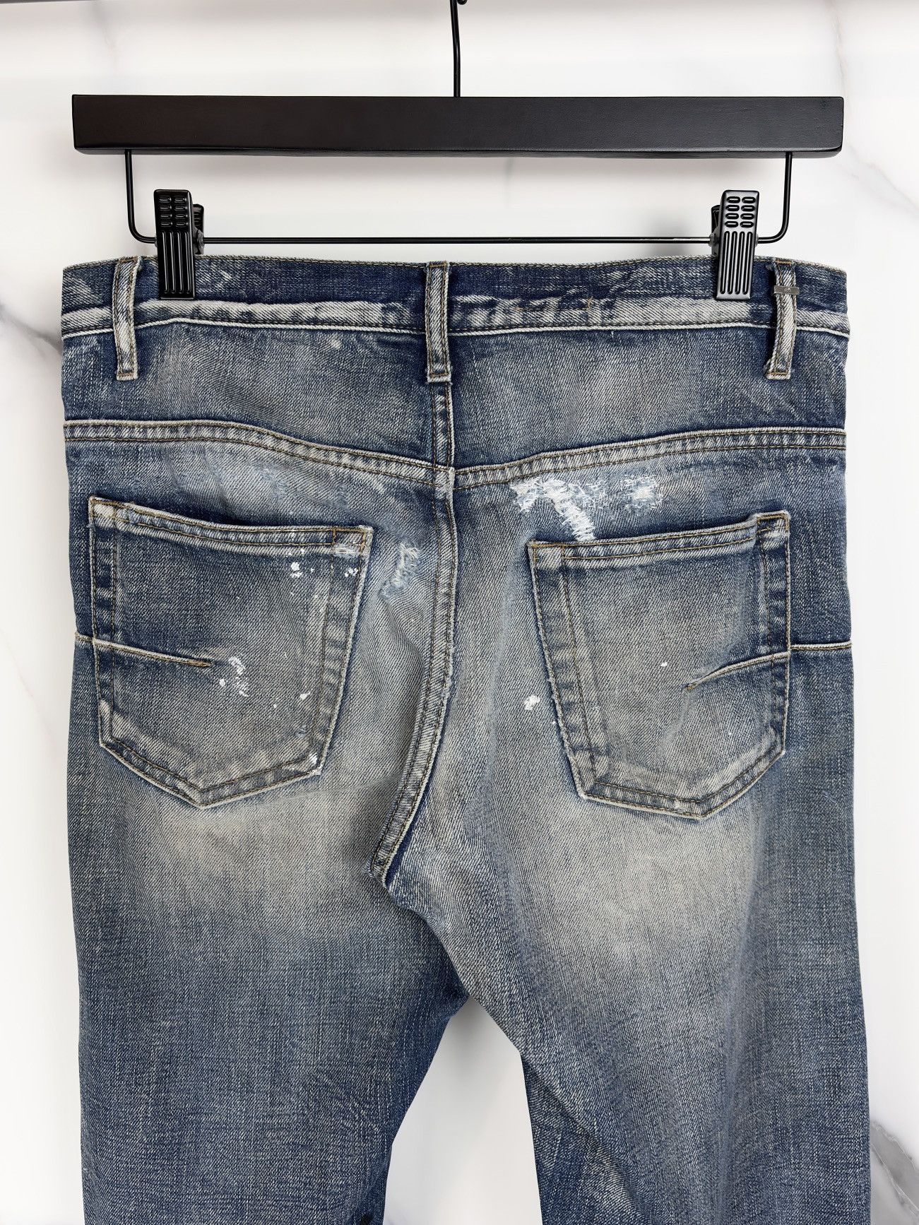 Dior AW12 Dior Homme Faded Indigo Jake Denim Jeans KVA Size US 28 / EU 44 - 4 Thumbnail
