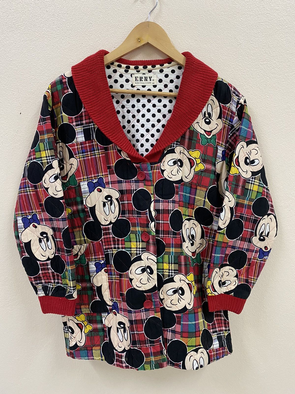 Disney Vtg Mikey Mouse Walt Disney Jacket Size US M / EU 48-50 / 2 - 1 Thumbnail