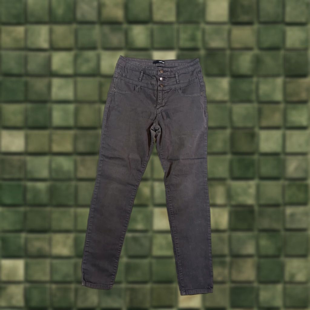 Vintage Refuge Jeans Skinny Denim 5-Pocket Dark Wash Size 14 Women’s Regular Rise 27.5 in Inseam Size 36" / US 14 / IT 50 - 1 Thumbnail