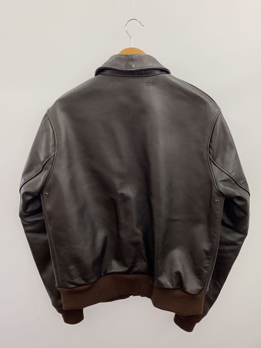 Avirex Avirex Plain Cowhide Leather Jacket Blouson Brown Size US XS / EU 42 / 0 - 2 Thumbnail