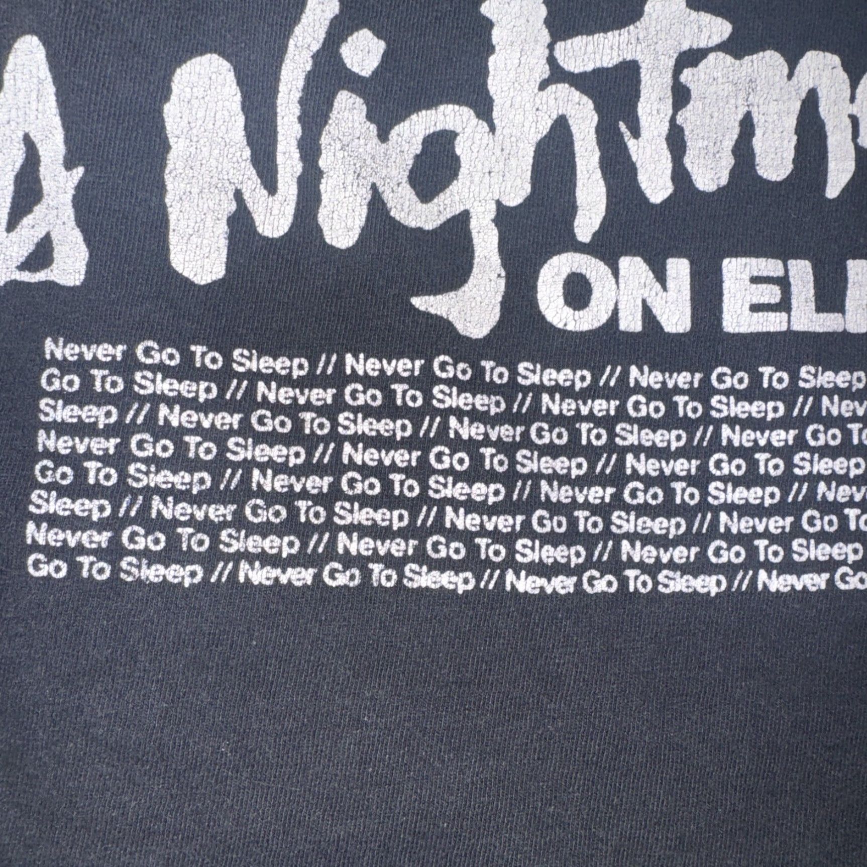 Vintage VINTAGE A Nightmare On Elm Street Long Sleeve Shirt M Black Elm Street Freddy Krueger Mens 19x27 Medium Size US M / EU 48-50 / 2 - 4 Thumbnail