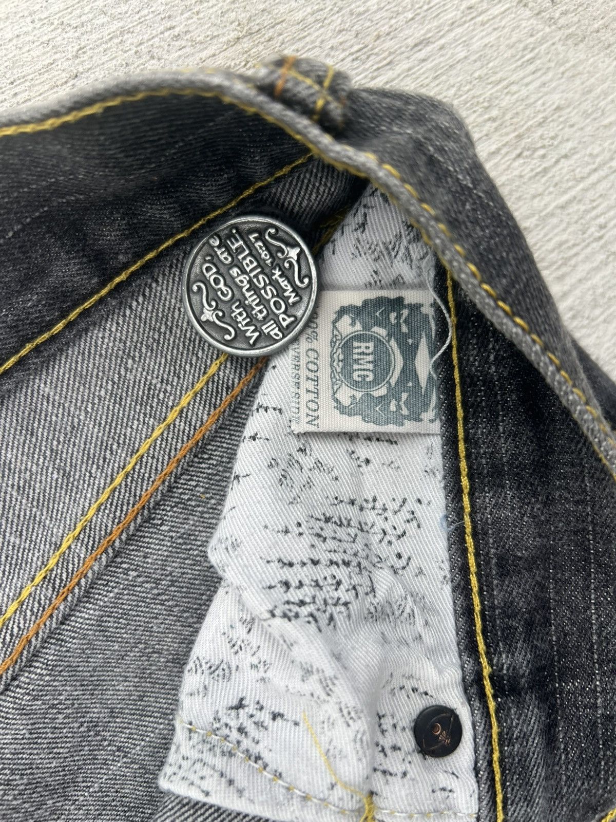 RMC Jeans RMC embroidered mountain jeans Size US 42 / EU 58 - 5 Thumbnail