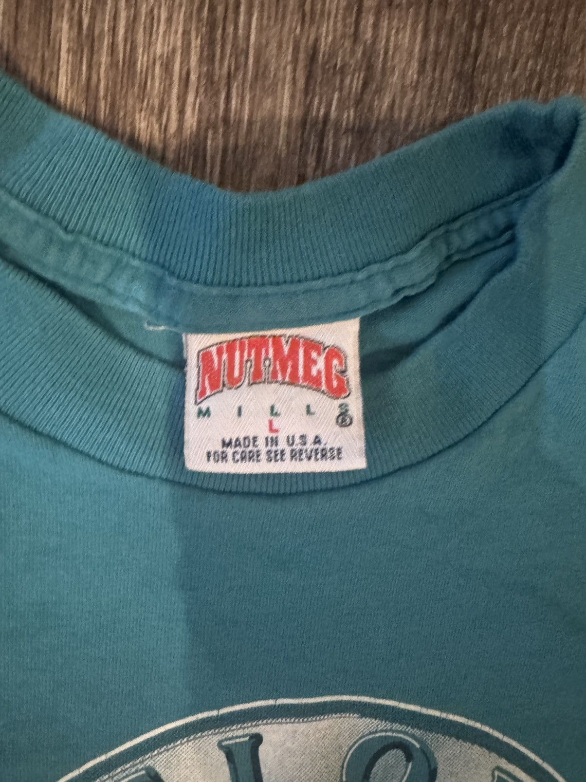 Nutmeg Vintage 90s Nutmeg Florida Marlins MLB tee Youth Large Size US S / EU 44-46 / 1 - 3 Thumbnail
