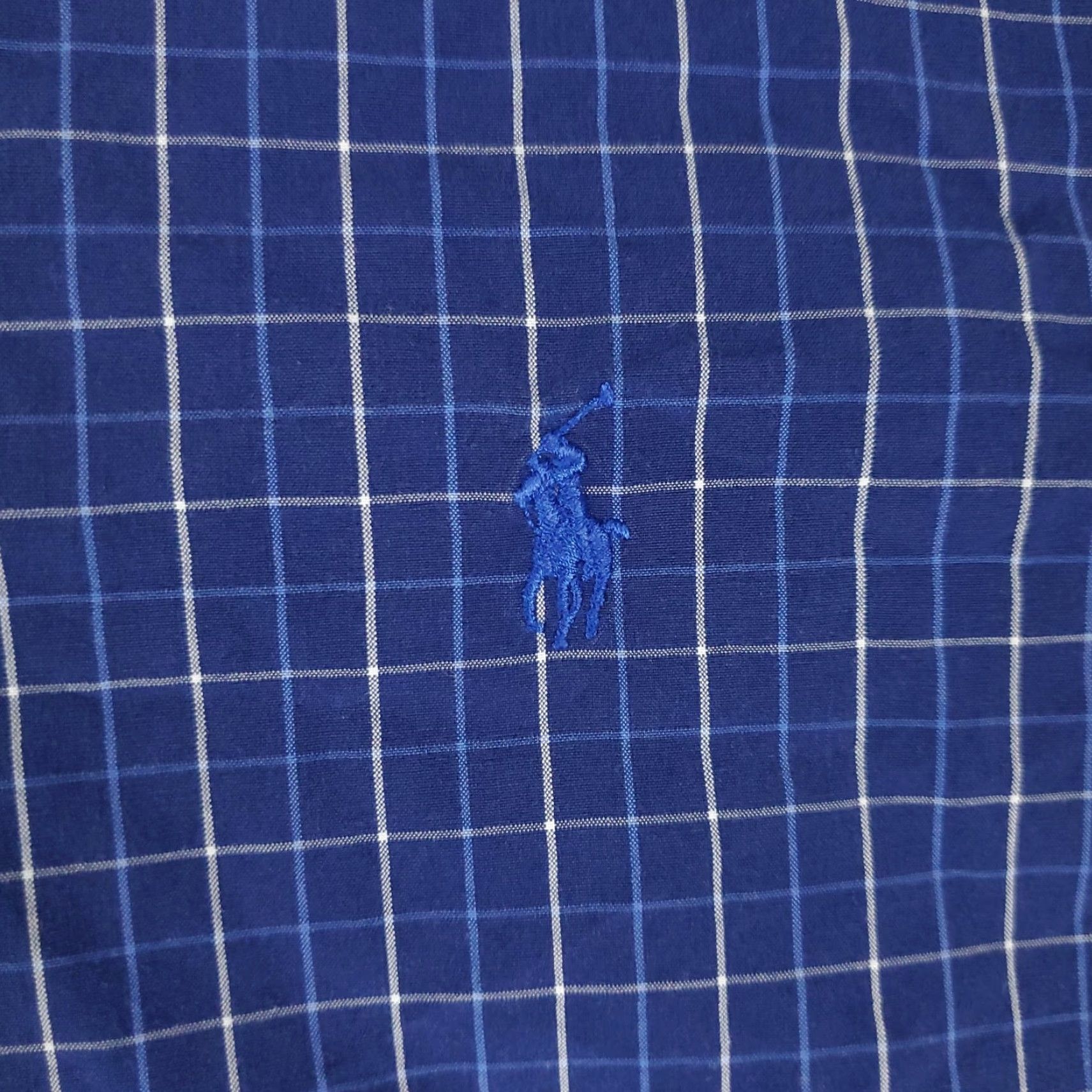 Ralph Lauren Ralph Lauren Shirt Mens XL Blue Check Pony Casual Button Up Long Sleeve Size US XL / EU 56 / 4 - 2 Thumbnail