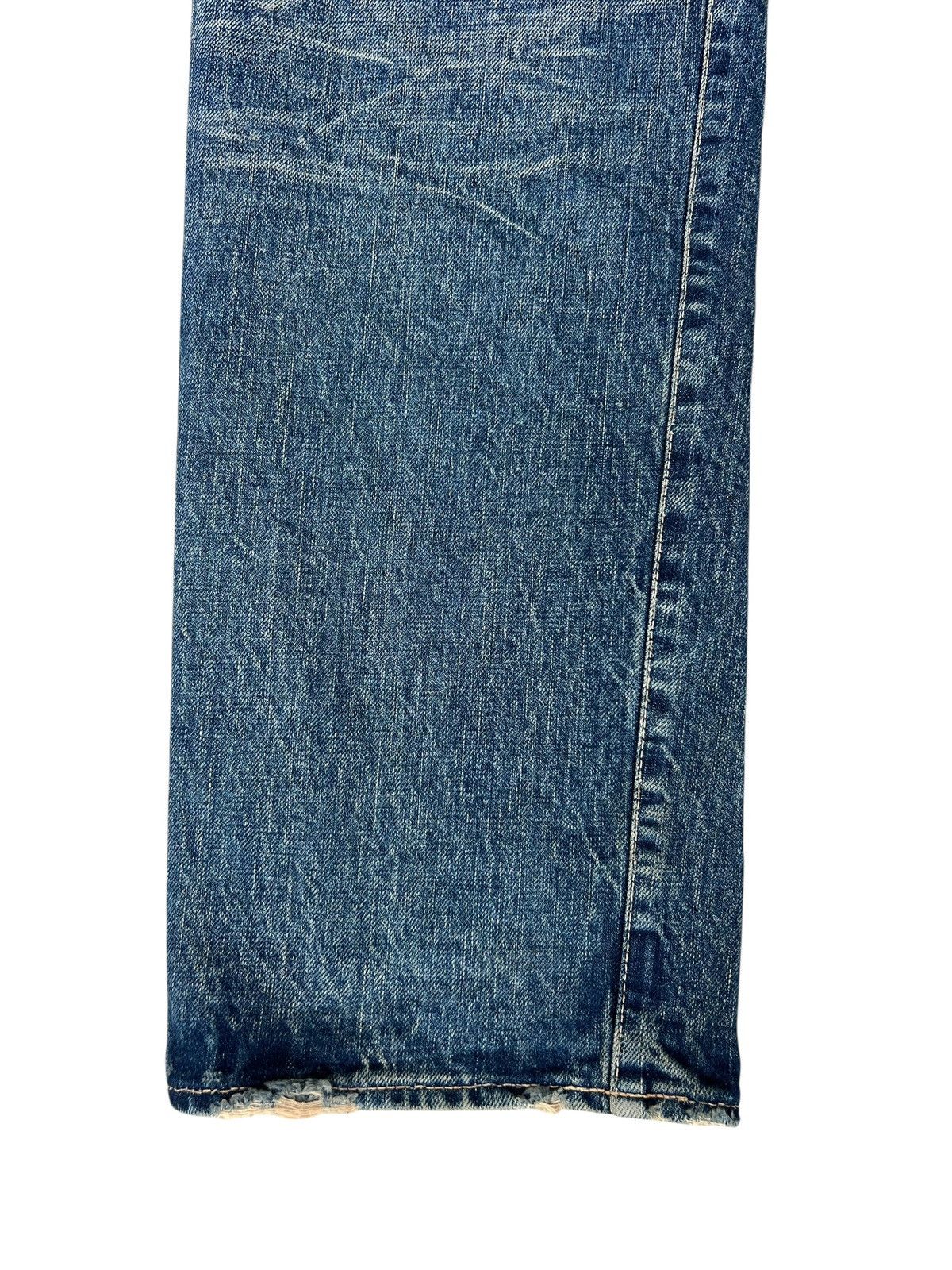 Spellbound Vintage Spellbound Japan Distressed Mud Denim Selvedge Jeans Size US 30 / EU 46 - 18 Thumbnail