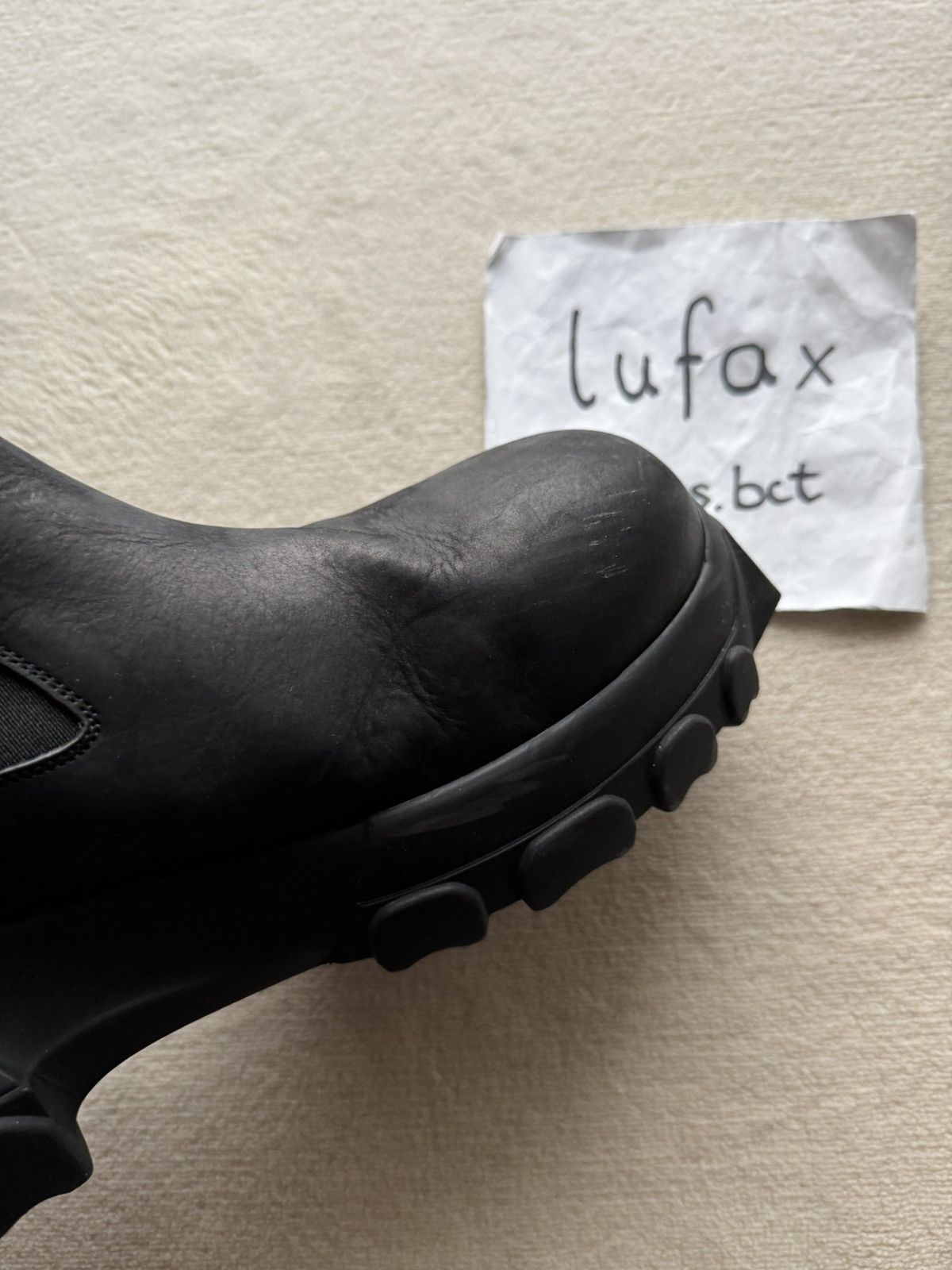 Rick Owens FW24 POTERVILLE BEATLE BOZO TRACTOR BOOTS SIZE 44 Size US 11 / EU 44 - 10 Thumbnail