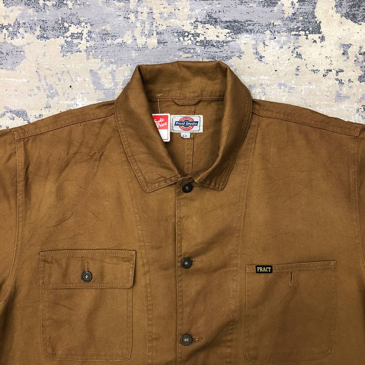 Japanese Brand × Vintage Y326 VTG WORKWEAR PRACT STUDIO CHORE JACKET Size US XL / EU 56 / 4 - 5 Thumbnail