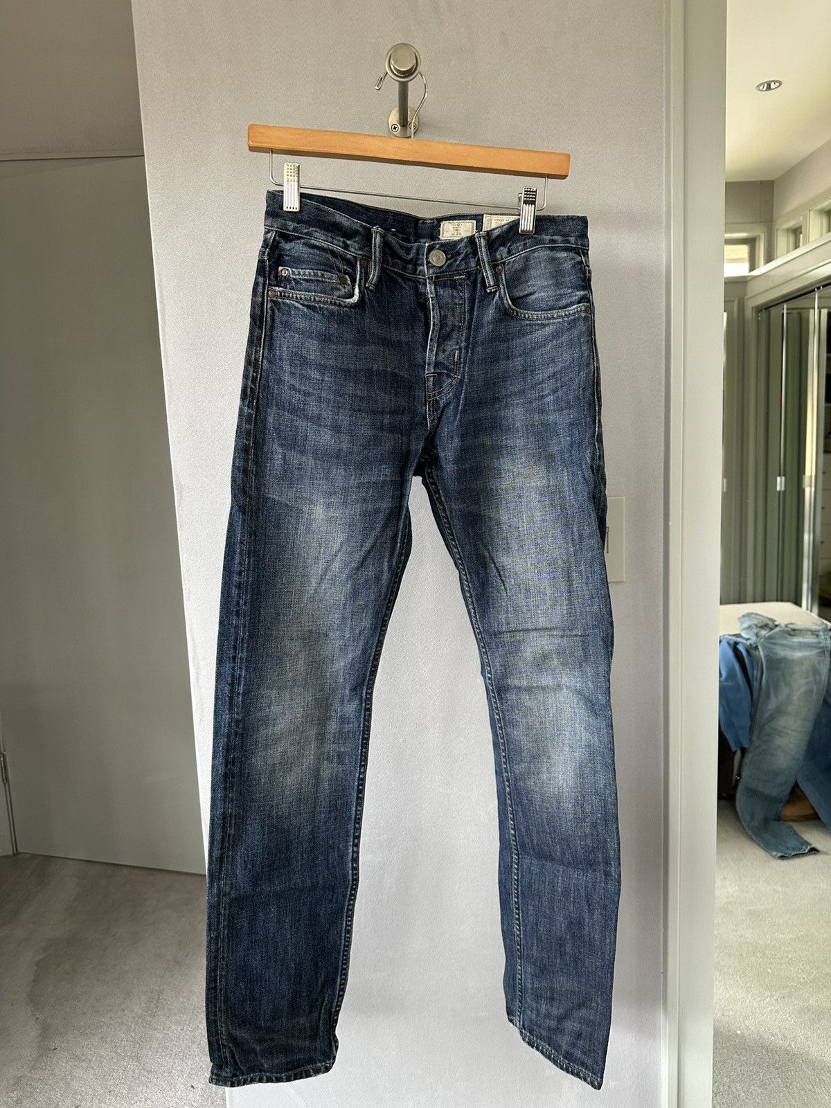 Allsaints All Saints Men’s Iggy Denim, Slim Fit, Size 28x32 Size US 28 / EU 44 - 1 Thumbnail