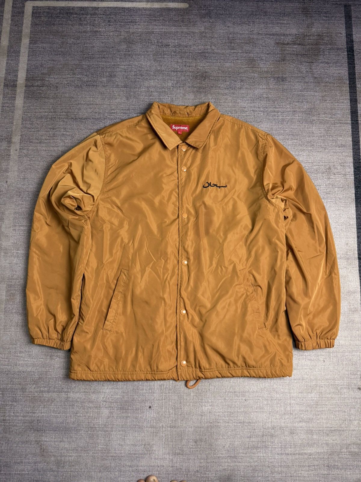 Supreme SUPREME ARABIC LOGO COACH JACKET Size US XL / EU 56 / 4 - 1 Thumbnail