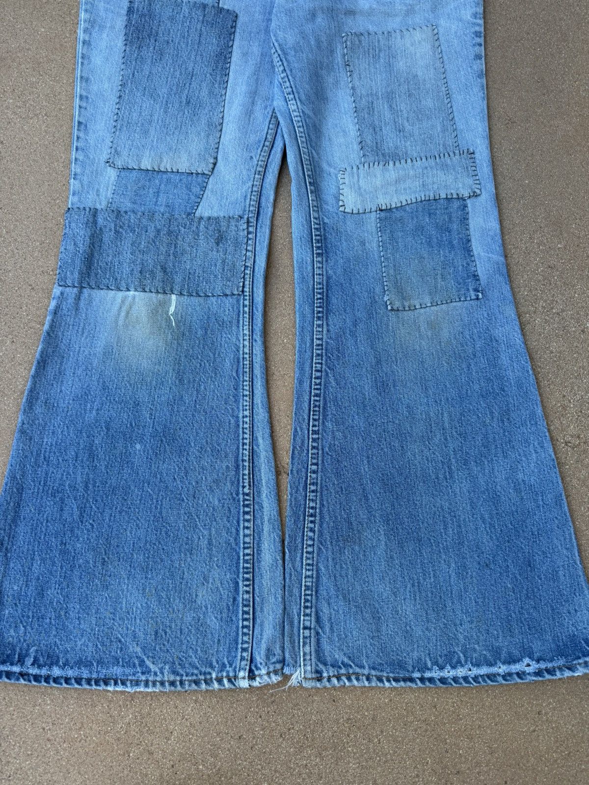 Levi's Vtg 80’s Levi’s 684 Orange Tab Bellbottom Flare Jeans 34x30 Size US 34 / EU 50 - 3 Thumbnail