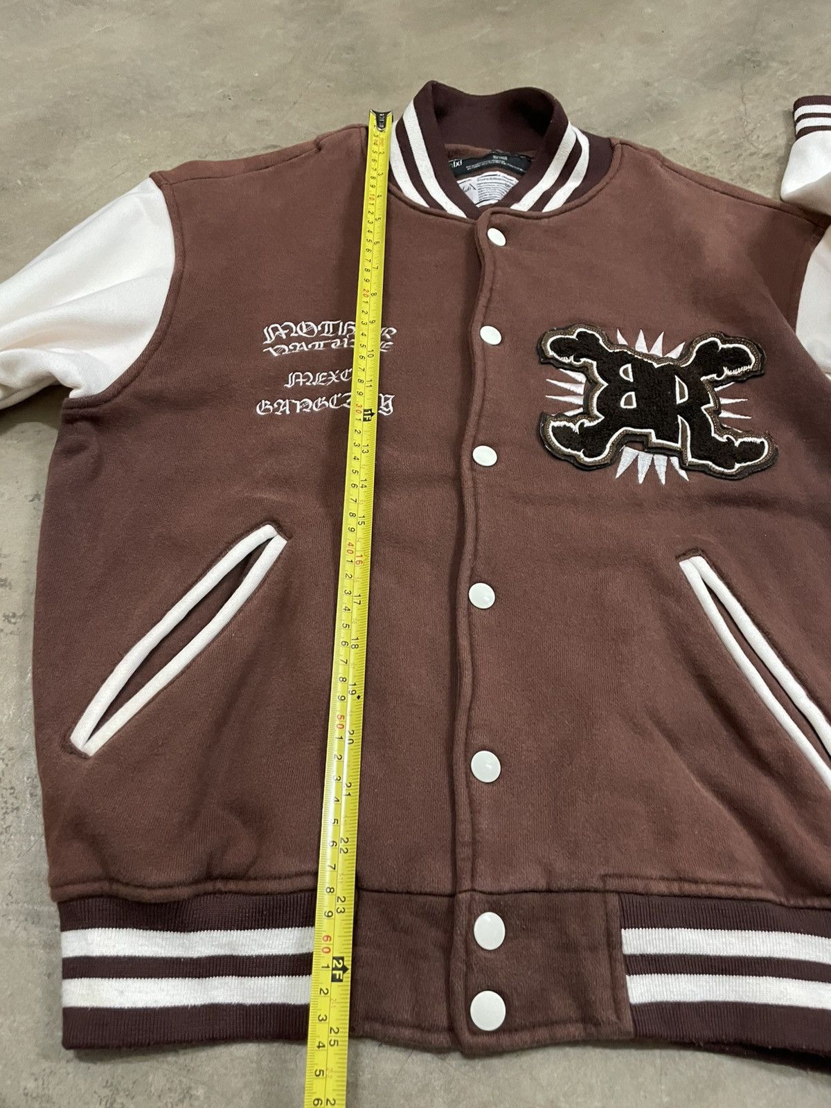 Number (N)ine 🔥 Rare🔥 Numbernine Varsity Jacket Embroidered Logo Size US M / EU 48-50 / 2 - 13 Thumbnail
