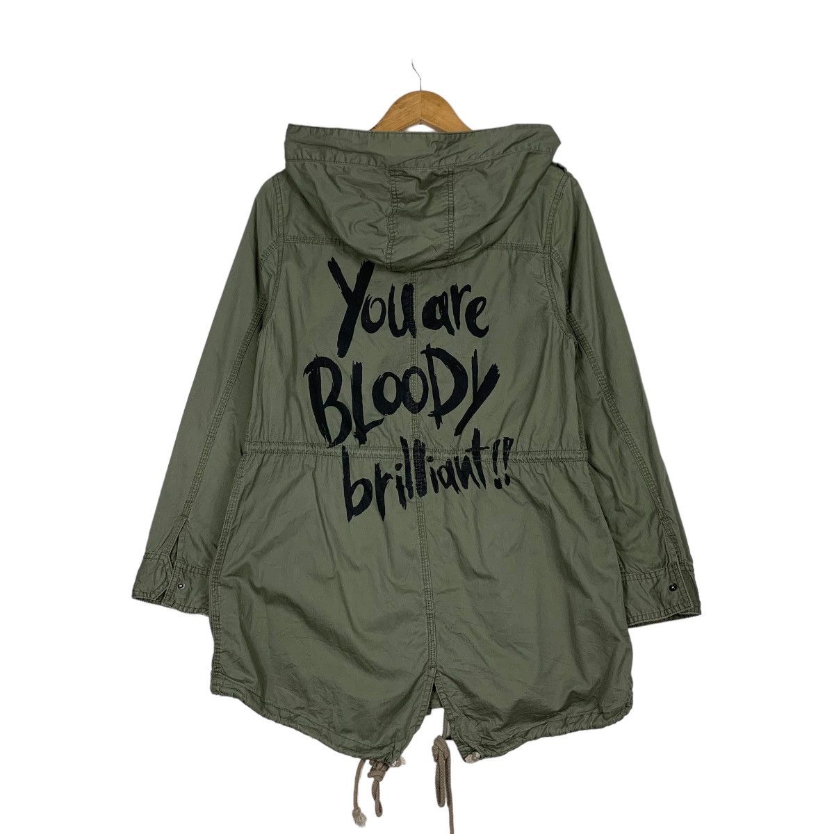 Japanese Brand AVON LILY You Are Bloody Brilliant! Fishtail Parka #0985-C44 Size US S / EU 44-46 / 1 - 1 Thumbnail