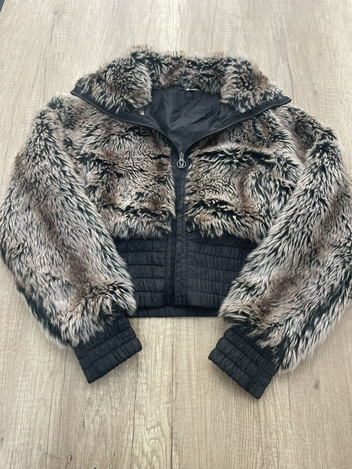 Le Grande Bleu (L.G.B.) Archive carti style legrandebleu furfuzzy cropped bomber y2k Size US M / EU 48-50 / 2 - 1 Thumbnail