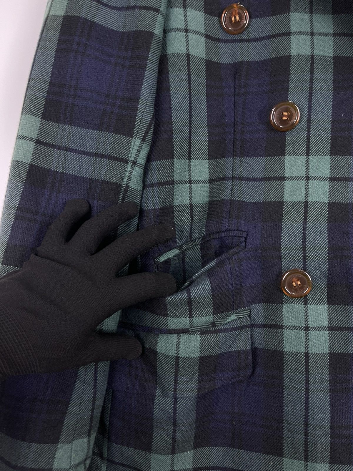 Designer Italian Tartan Jacket made in Italy Size US S / EU 44-46 / 1 - 8 Thumbnail