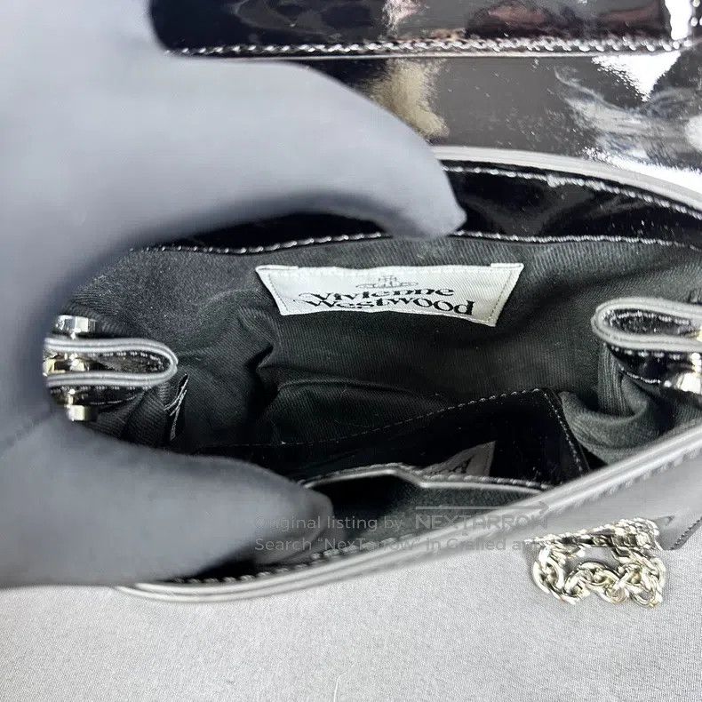 Vivienne Westwood Vivienne Westwood size os HAZEL Removable Chain Magnetic Cl Size ONE SIZE - 4 Thumbnail