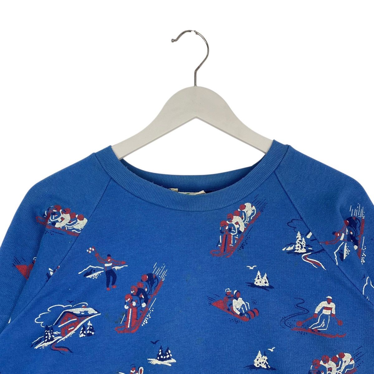 Other Vintage 90s All Over Print Ski Sports Sweatshirt Crewneck Size US S / EU 44-46 / 1 - 4 Thumbnail