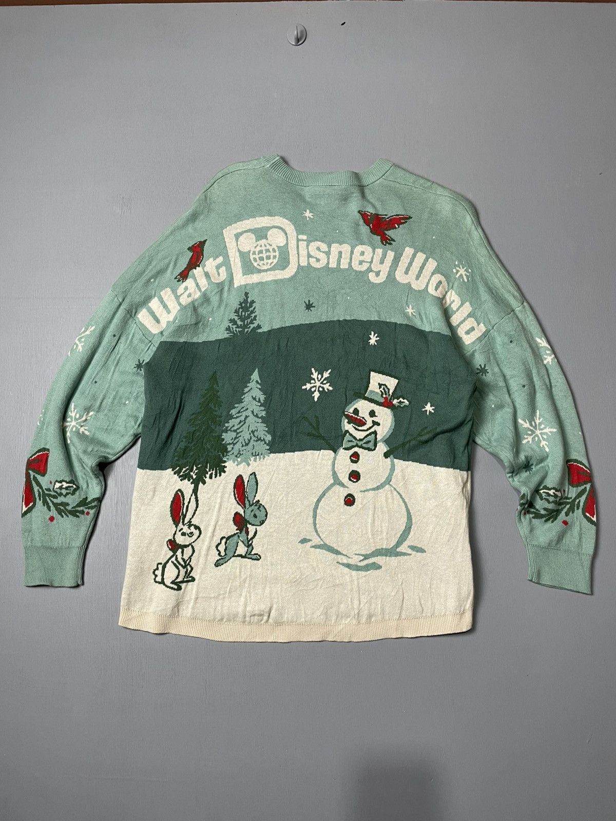 Disney Mickey walt disney world over print spirit jersey knitwear Size XS / US 0-2 / IT 36-38 - 2 Thumbnail