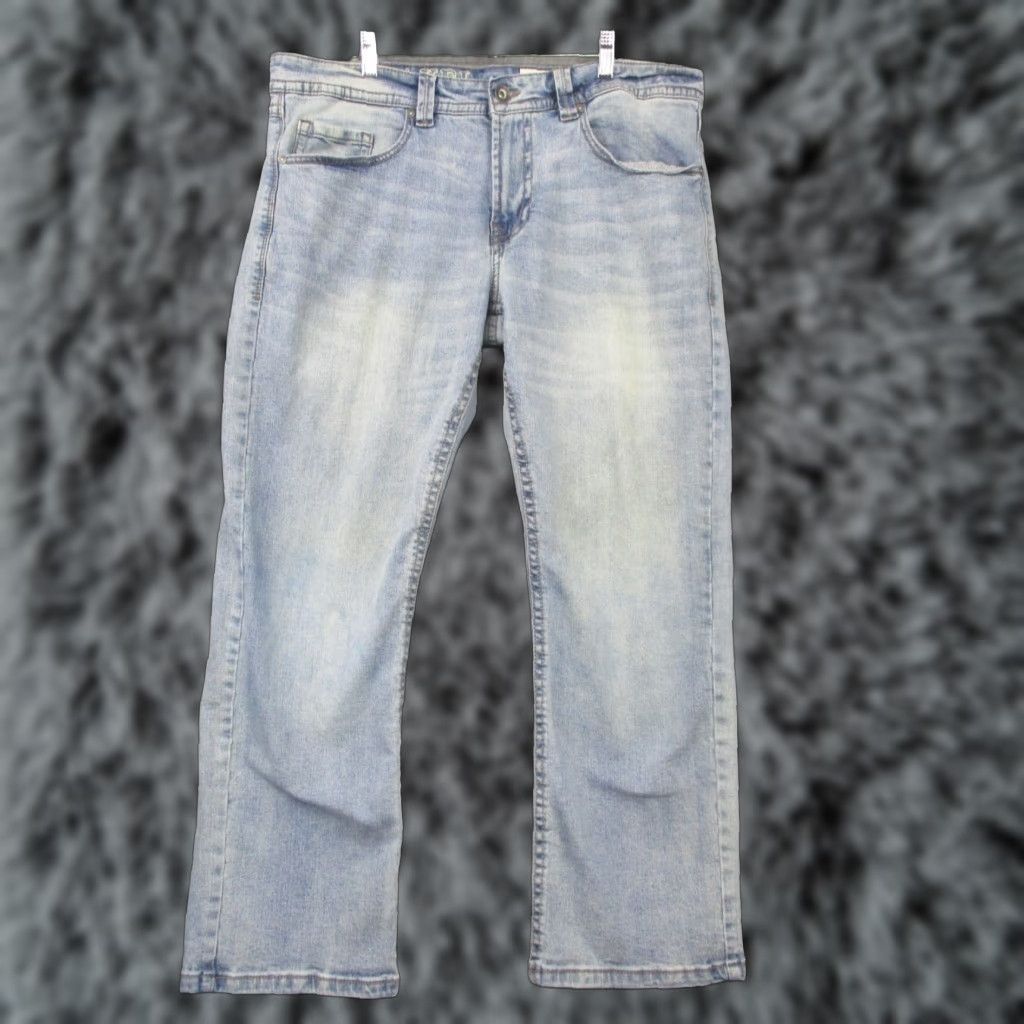 Vintage VINTAGE TK Axel Jeans 36x30 Men Bootcut Blue Distressed Denim Size US 36 / EU 52 - 1 Thumbnail