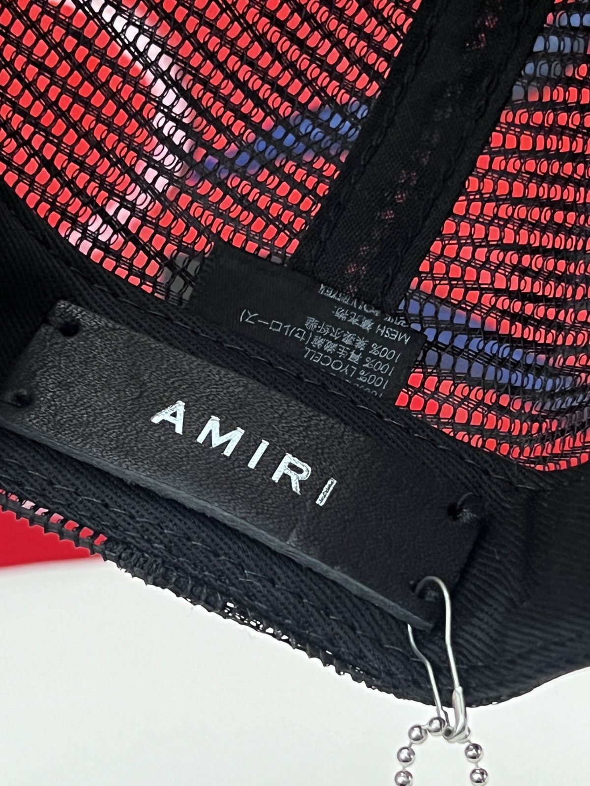 Amiri Amiri core logo trucker hat Size ONE SIZE - 2 Thumbnail