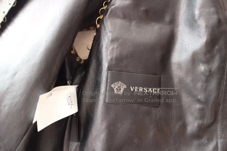 Versace VERSACE Punk Denim Leather Vest. Size US M / EU 48-50 / 2 - 4 Thumbnail