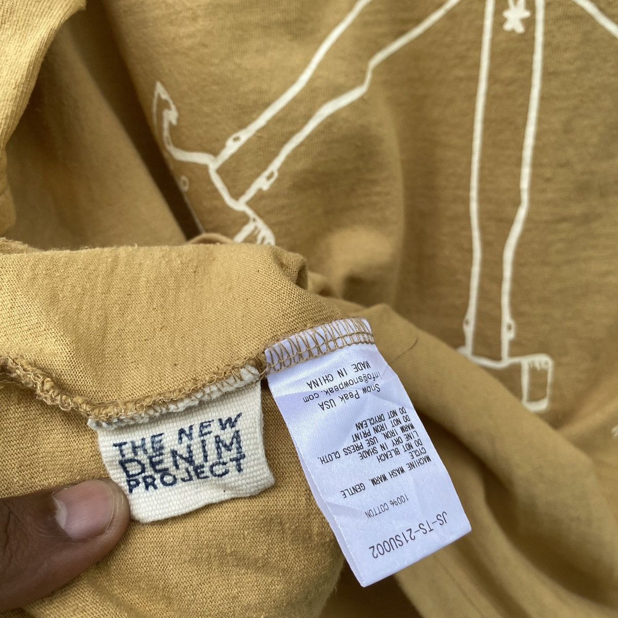 Snow Peak Snow Peak x Journal Standard Oversized ERD GRUNGE TEE Size US L / EU 52-54 / 3 - 6 Thumbnail
