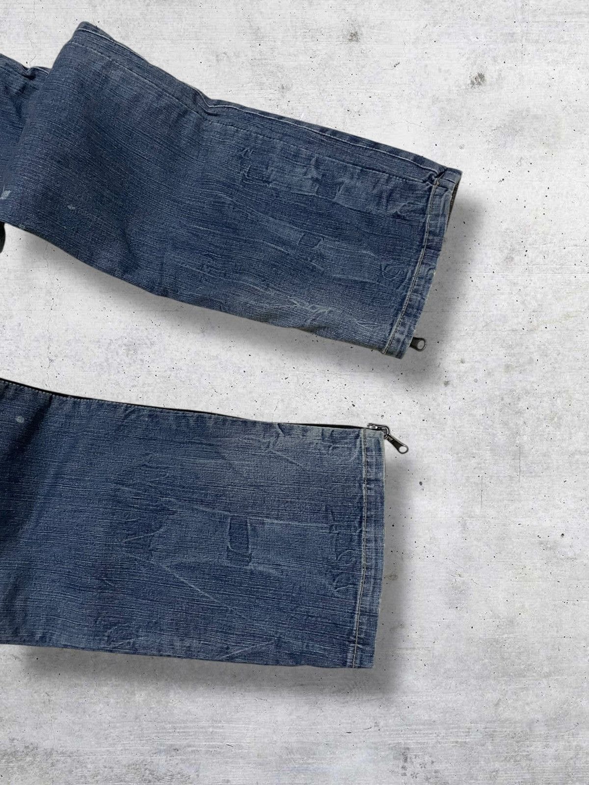 PPFM VINTAGE PPFM DESIGNER JAPAN ARCHIVE ANARCHY REVERSIBLE DENIM Size US 32 / EU 48 - 13 Thumbnail
